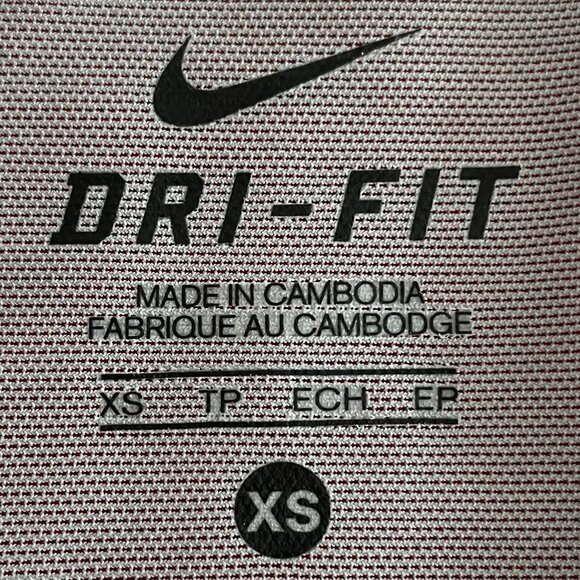 Nike Dri-Fit Activewear Racer Back Tank Top w Mesh Panels Shelf Bra Orange Sz XS - Picture 7 of 10